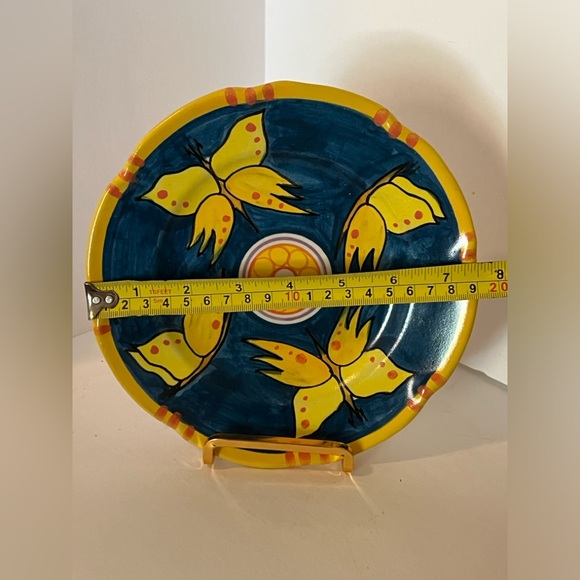 VTG Hanging Signed Fusco G. Amalfi Dip. A Mano plate. Made In Italy 6 Avail - Picture 2 of 7